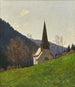 Cappella di Saint-Oswald nella valle dell'Höllental - Karl Schuster — vista dell’opera
