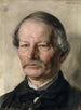 Ritratto del poeta Gustav Freytag - Karl Stauffer-Bern — vista dell’opera