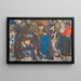Gli Esiliati - Karl Suschnik — quadro incorniciato alla parete
