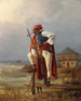 Le poste de garde - Karl Swoboda — vista dell’opera