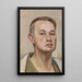 Autoportrait - Karl Tratt — quadro incorniciato alla parete