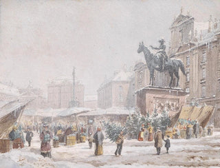 Karl Wenzel Zajicek - Christkindlmarkt Am Hof.webp