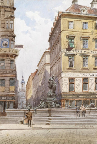 Karl Wenzel Zajicek - Donnerbrunnen am Neuen Markt.webp