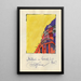 Construction en violet et rouge - Karl Wiener — quadro incorniciato alla parete