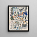 De ma vie 50 feuilles IX - Karl Wiener — quadro incorniciato alla parete