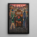 Les trois fléaux populaires - Karl Wiener — quadro incorniciato alla parete
