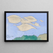 Nuages de foehn - Karl Wiener — quadro incorniciato alla parete