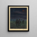 Oscurità - Karl Wiener — quadro incorniciato alla parete