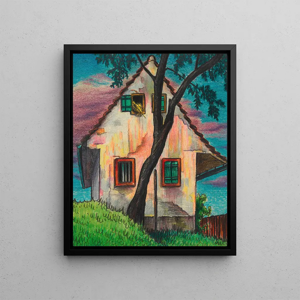 Karl Wiener - Haus im Abend.webp