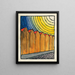 Composition du Pavé et du Pré XX - Karl Wiener — quadro incorniciato alla parete