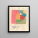 Composition sur papier - Karl Wiener — quadro incorniciato alla parete