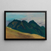 Paesaggio in Alta Stiria - Karl Wiener — quadro incorniciato alla parete