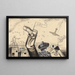 Vision nocturne - Karl Wiener — quadro incorniciato alla parete