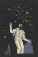 Sans titre collage femme astres cathédrale Saint-Étienne - Karl Wiener — vista dell’opera