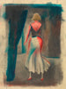 Figura femminile senza titolo vista di schiena - Karl Wiener — vista dell’opera