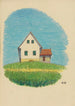 Sans titre maison dans prairie - Karl Wiener — vista dell’opera