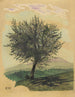 Albero a foglie decidue senza titolo in un paesaggio - Karl Wiener — vista dell’opera