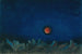 senza titolo Luna rossa su paesaggio di macerie - Karl Wiener — vista dell’opera