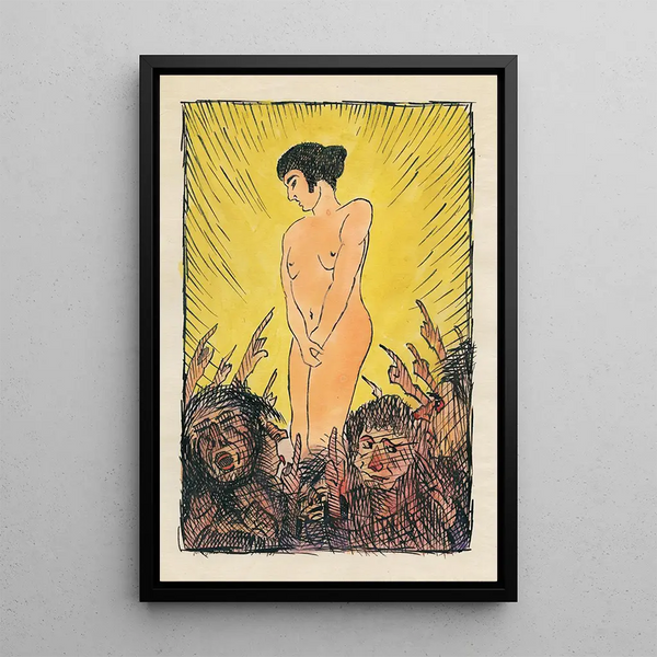 Karl Wiener - Ohne Titel nackte Frauenfigur.webp