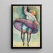 Sans titre femme dansante - Karl Wiener — quadro incorniciato alla parete