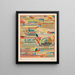 Poster - Karl Wiener — quadro incorniciato alla parete