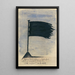 Drapeau funéraire noir - Karl Wiener — quadro incorniciato alla parete
