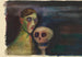 Autoritratto con la Morte - Karl Wiener — vista dell’opera