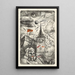 Guerre Paix Paix - Karl Wiener — quadro incorniciato alla parete