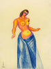 Donna semi-nuda II - Karl Wiener — vista dell’opera