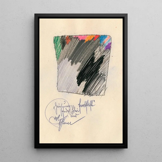 Karl Wiener - Zeichnung Feder Blei und Farbstift.webp