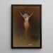 Cristo sulla croce - Karl Wilhelm Diefenbach — quadro incorniciato alla parete