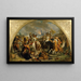 La vittoria dell'esercito austriaco sui svedesi a Nördlingen 1634 - Karl von Blaas — quadro incorniciato alla parete