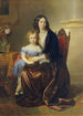 Leonie comtesse Lanckoronska née comtesse Potocka con suo figlio Karl - Karl von Blaas — vista dell’opera