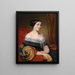 Oggetti di ritratto - Karl von Blaas — quadro incorniciato alla parete