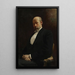 Portrait de Teodor Rygier scultore - Karol Miller — quadro incorniciato alla parete