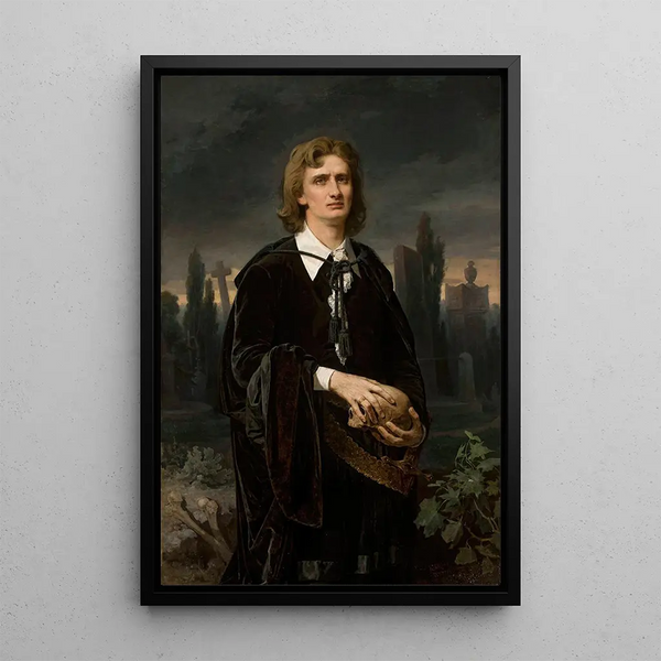 Karol Miller - Portrait of Wincenty Rapacki in the role of Hamlet.webp