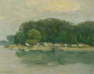Karol Miloslav Lehotsk - Petralka Bank from the Danube.webp