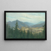 Paesaggio di Ruomberok - Karol Miloslav Lehotský — quadro incorniciato alla parete