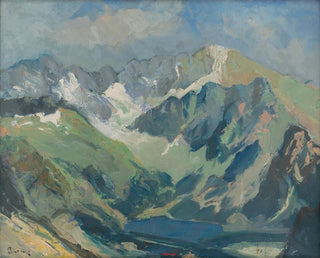 Paesaggio dei Tatras - Karol Polnyi — vista dell’opera