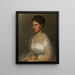 Probabilmente ritratto della contessa Victoria von Mensdorff-Pouilly - Kasper Köhler — quadro incorniciato alla parete