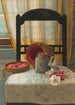 Nature morte avec une théière famille rose de Canton et des camélias - Kate Hayllar — vista dell’opera