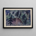 Les pins - Kate Traumann Steinitz — quadro incorniciato alla parete