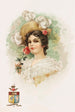 Giovane donna con rose rosa - Katherine Connor — vista dell’opera