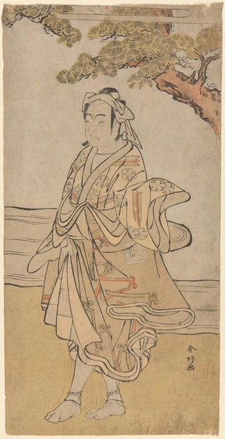 Katsukawa Shunch - The Actor Ichikawa Yaozo.webp