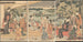 Caccia alle lucciole nel giardino Daimyo - Katsukawa Shunzan — vista dell’opera