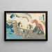 Gonchūgon Sadaie - Katsushika Hokusai — quadro incorniciato alla parete