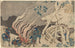 Cacciatori o cacciatori che si riscaldano al crepuscolo Minamoto No Muneo Yuki - Katsushika Hokusai — vista dell’opera