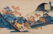 Poema di Teishin K Fujiwara no Tadahira - Katsushika Hokusai — vista dell’opera