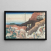Shonin tozan - Katsushika Hokusai — quadro incorniciato alla parete