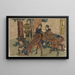 Yokkaichi - Katsushika Hokusai — quadro incorniciato alla parete